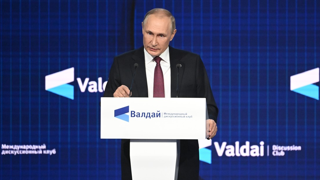 El período de dominio de Occidente toca a su fin: Las claves del discurso de Putin en el foro Valdái
