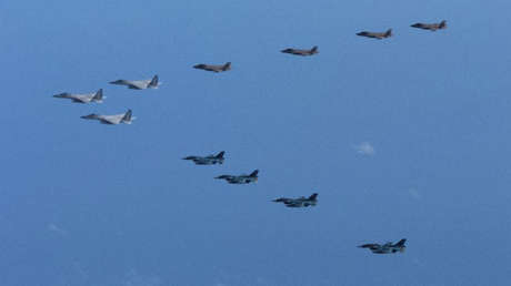VIDEO: Japón y EE.UU. realizan ejercicios militares tras el lanzamiento de un misil de Corea del Norte