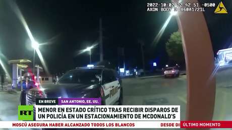 EE.UU.: Un menor en estado crítico tras recibir disparos de un policía en un estacionamiento de McDonald's