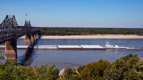La sequía obstruye una arteria crítica del transporte fluvial de EE.UU.