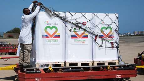 Rusia envía más de un millón de dosis de insulina a Venezuela, en medio del bloqueo económico por parte de EE.UU.