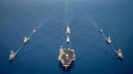 Un portaaviones estadounidense dice estar listo para unirse al combate contra Rusia