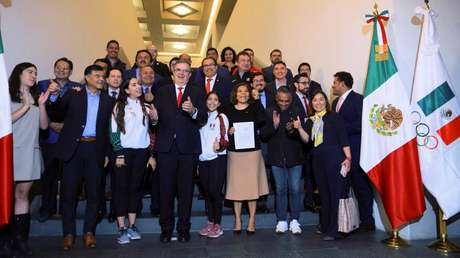 México anuncia su candidatura para realizar los Juegos Olímpicos de 2036 o 2040