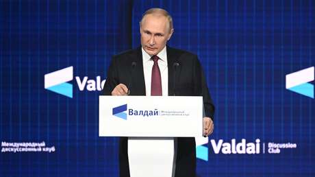 El período de dominio de Occidente toca a su fin: Las claves del discurso de Putin en el foro Valdái