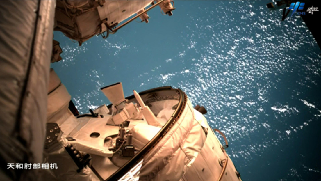 China completa el montaje de su estación espacial en órbita