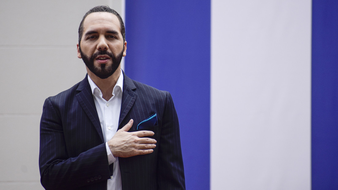 El presidente de El Salvador, Nayib Bukele