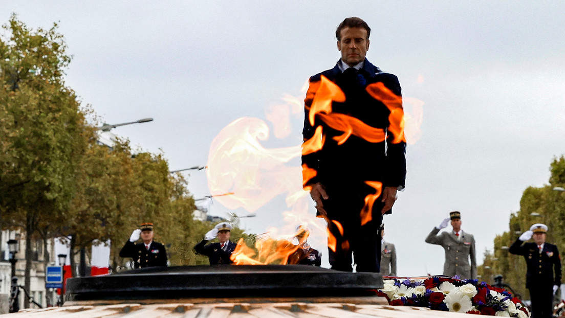 Macron: Los países del sur acusan a Europa y EE.UU. de doble moral