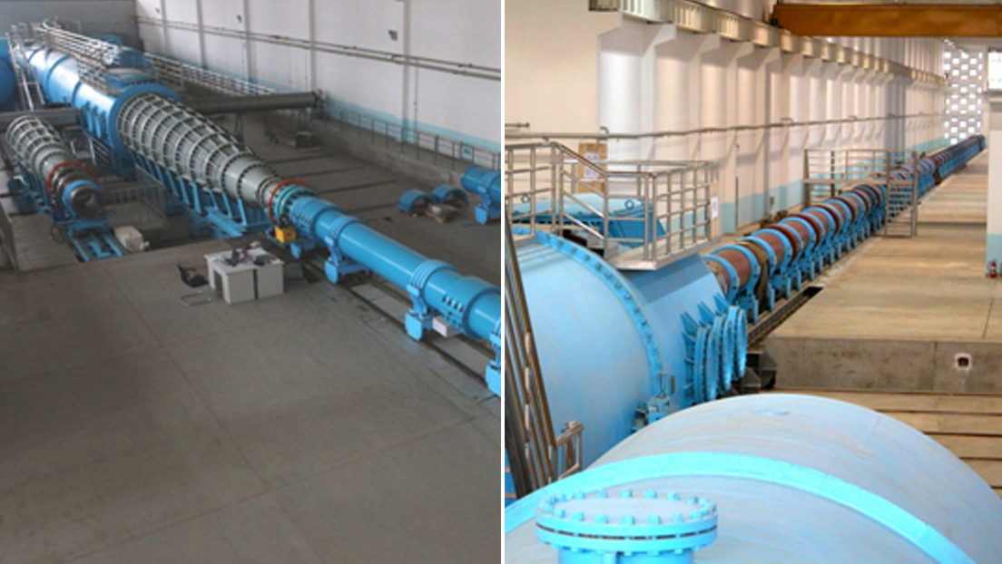 El túnel de choque hipersónico JF-12