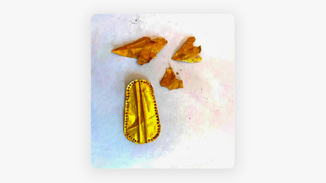 Hallan en Egipto momias con lenguas de oro (FOTOS)