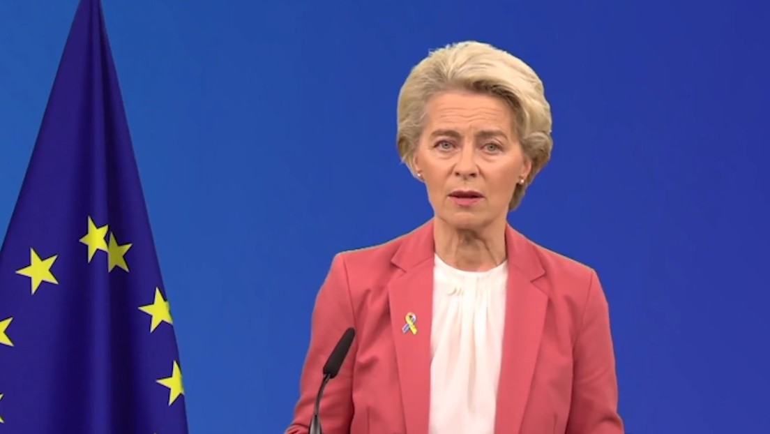 La presidenta de la Comisión Europea, Ursula von der Leyen