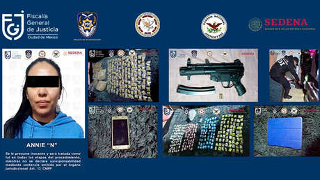 Detienen en la CDMX a Annie 'N', integrante y pareja de uno de los líderes de la banda Ronda 88