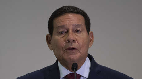 El vicepresidente de Brasil, Hamilton Mourao