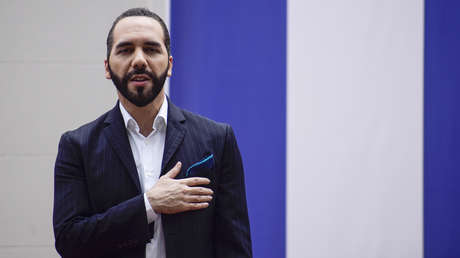 El presidente de El Salvador, Nayib Bukele