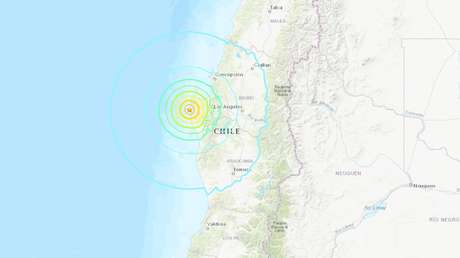 Se registra un sismo de magnitud 6,2 en Chile