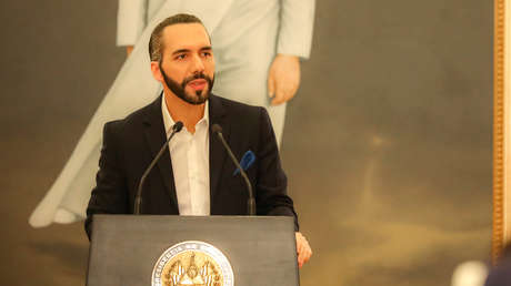 El presidente de El Salvador, Nayib Bukele