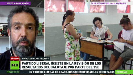 Partido Liberal de Brasil insiste en revisión de los resultados del balotaje por parte del Tribunal Superior Electoral