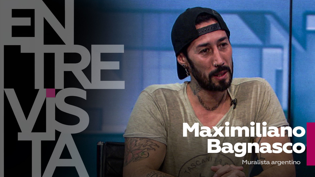 Muralista argentino: "El arte debe estar sin censurar, pintando en Rusia no tengo nada que ver con una guerra"