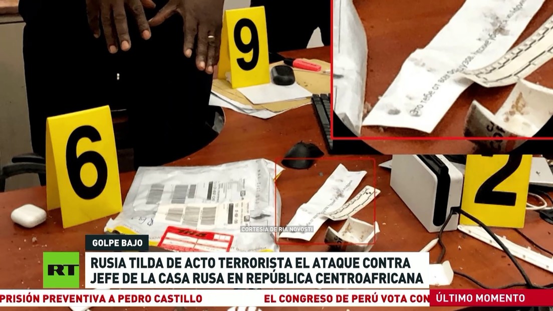 Rusia tilda de acto terrorista el ataque contra el jefe de la Casa Rusa en República Centroafricana