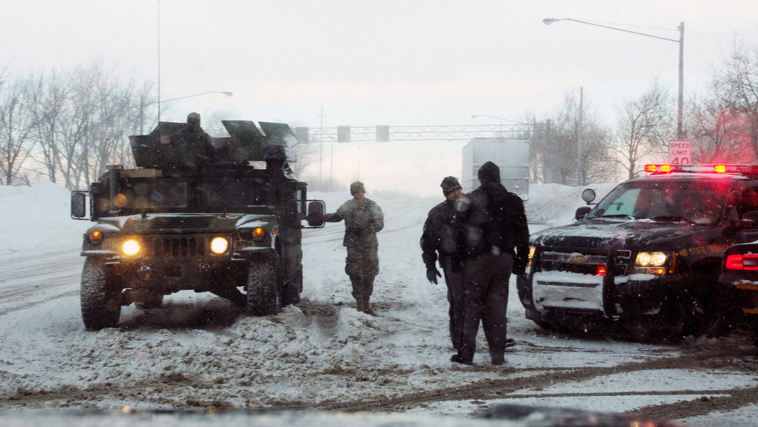 Se producen saqueos en el estado de Nueva York tras una fuerte tormenta invernal (VIDEOS)