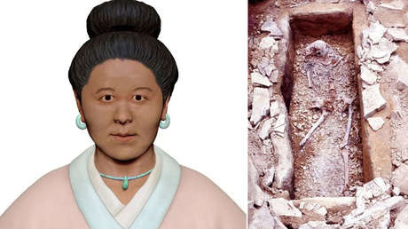 Reconstruyen en Japón el rostro de una mujer de noble cuna nacida hace 1.600 años