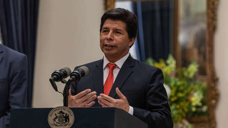 El presidente de Perú, Pedro Castillo