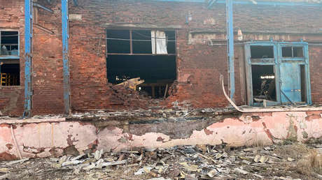 Tropas ucranianas atacan una planta química en Donbass