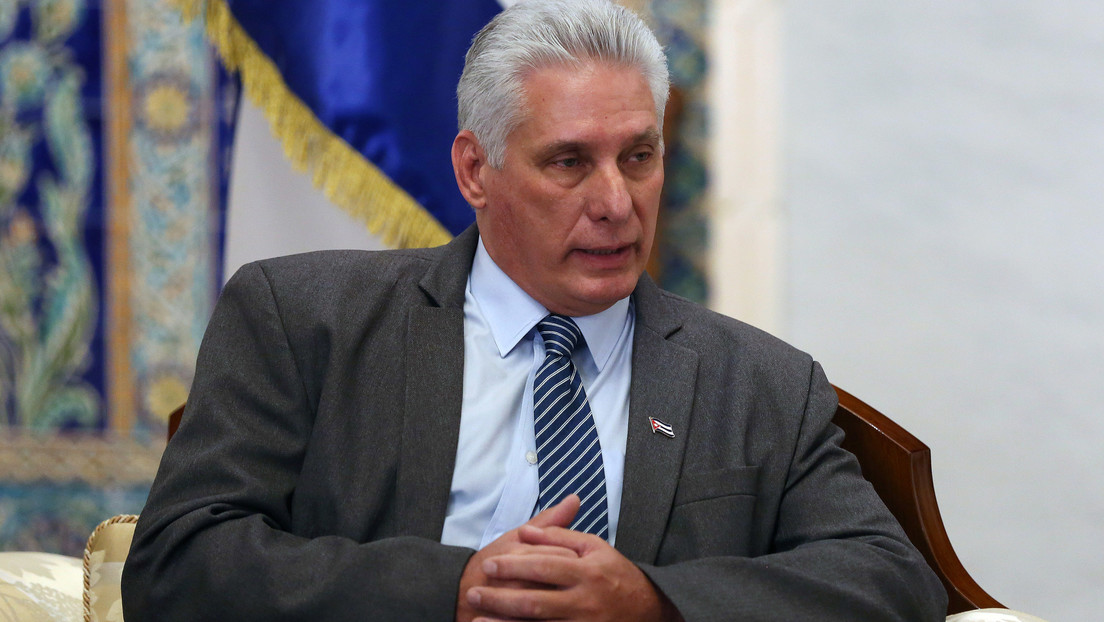 El presidente de Cuba, Miguel Díaz-Canel