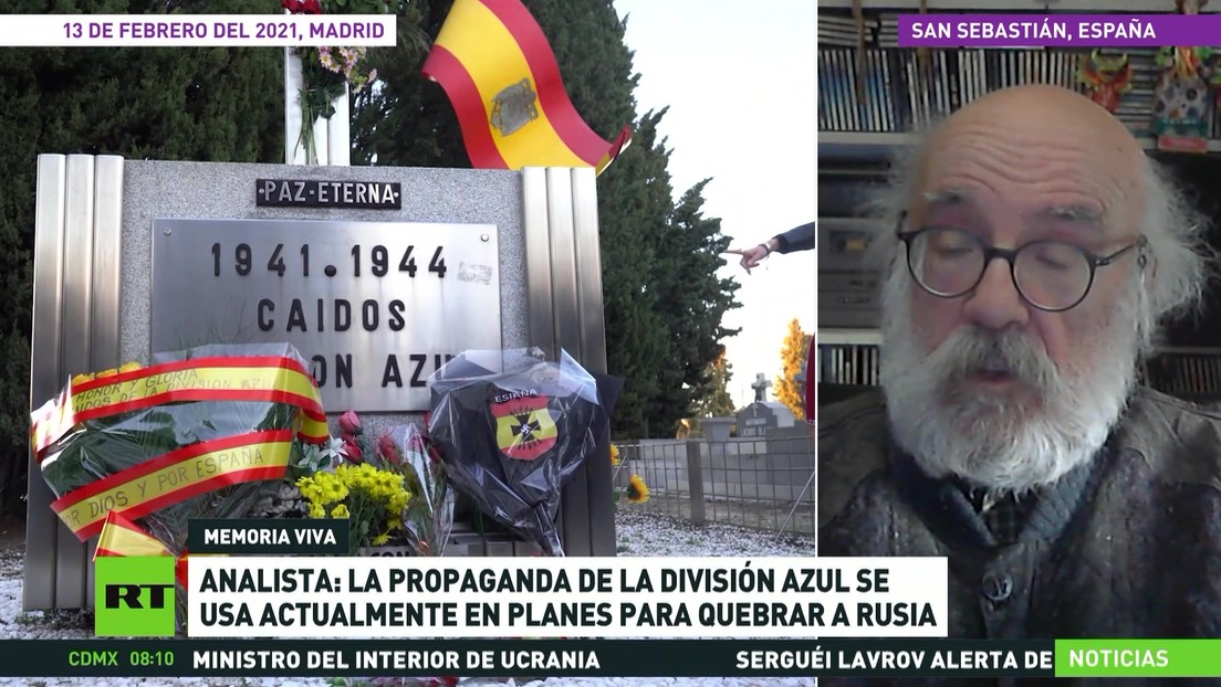 Analista: La propaganda de la División Azul se usa en los planes para quebrar a Rusia