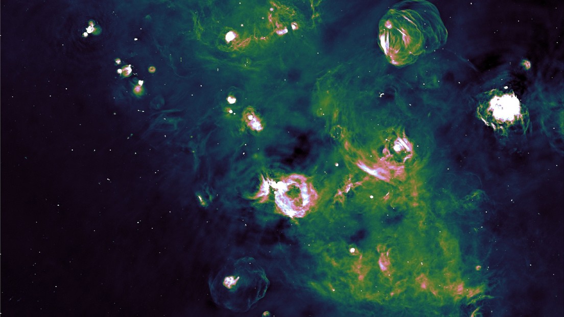 Esta es la imagen de radio más detallada hasta ahora de la Vía Láctea