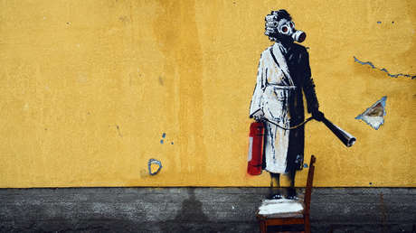 El autor del robo de un grafiti de Banksy en Ucrania podría recibir 12 años de prisión