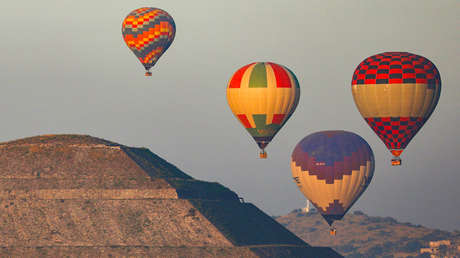 Un aterrizaje de emergencia de un globo aerostático deja cuatro heridos en México