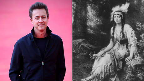 Edward Norton descubre que es descendiente directo de Pocahontas
