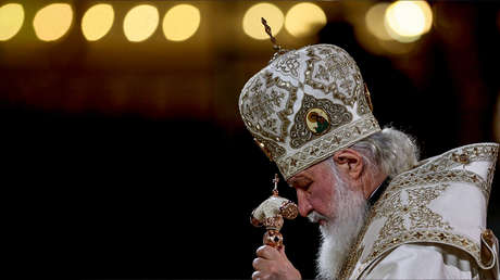 VIDEO: El patriarca ruso Kiril oficia la misa de la Navidad ortodoxa