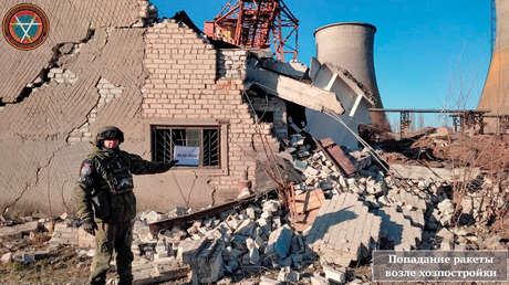 Dos muertos tras ataque ucraniano contra una central termoeléctrica en Donbass