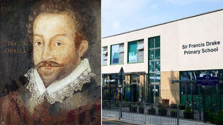 Una escuela que llevaba el nombre del vencedor de la Armada Invencible española será rebautizada por su papel en la trata de esclavos