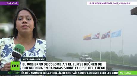 El Gobierno de Colombia y el ELN se reúnen de emergencia en Caracas sobre el cese al fuego