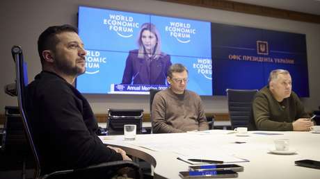 La primera dama de Ucrania entrega en Davos una carta de Zelenski para Xi Jinping