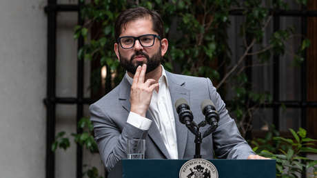 El presidente de Chile, Gabriel Boric