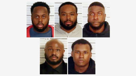 Acusan de asesinato a cinco expolicías por la muerte a golpes de un joven afroamericano en EE.UU.