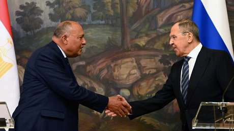 El canciller de Rusia afirma haber recibido un mensaje de Blinken mediante su homólogo egipcio