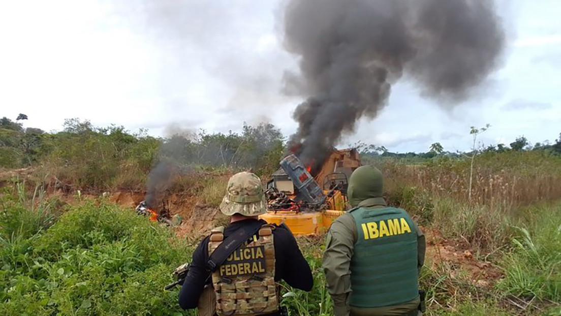 Brasil refuerza el "estrangulamiento logístico" contra la minería ilegal en tierra indígena yanomami