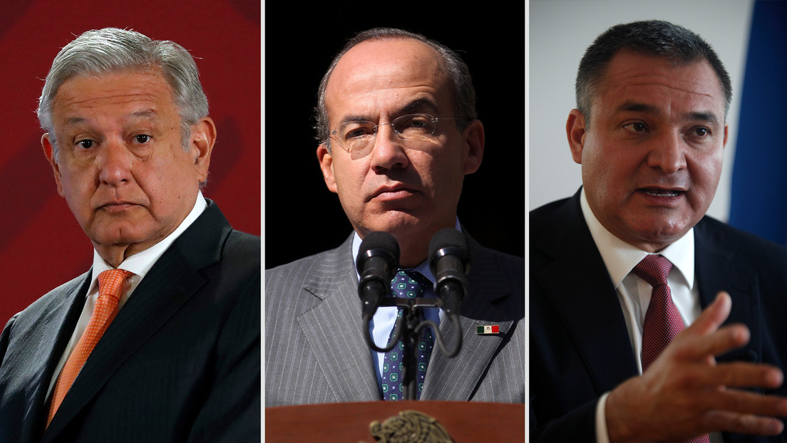 "Se sintieron todopoderosos": López Obrador critica a Calderón y García Luna pero pide esperar pruebas