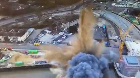 Una bomba de la II Guerra Mundial explota en Reino Unido (VIDEO)