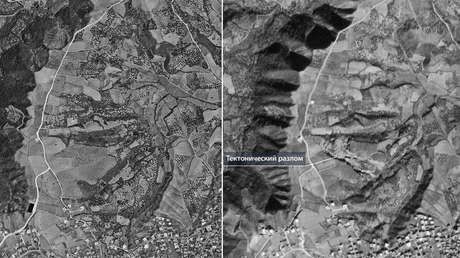 Captan desde el espacio una enorme falla tectónica tras los terremotos en Turquía (FOTO)
