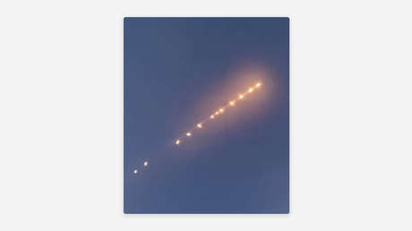 VIDEO: Avistan extrañas esferas brillantes en el cielo de China