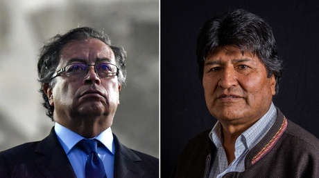 Evo Morales se solidariza con Petro tras ser declarado "persona non grata" en Perú