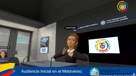 Un tribunal colombiano realiza su primera audiencia en el metaverso