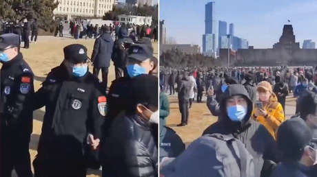 Miles de jubilados protestan en China por recortes del seguro médico (VIDEOS)