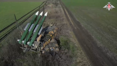 VIDEO: Así actúan los sistemas antiaéreos rusos para derribar drones durante la operación en Ucrania
