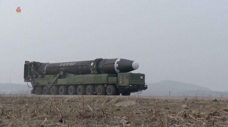 Corea del Norte muestra el lanzamiento de un misil balístico intercontinental Hwasong-15